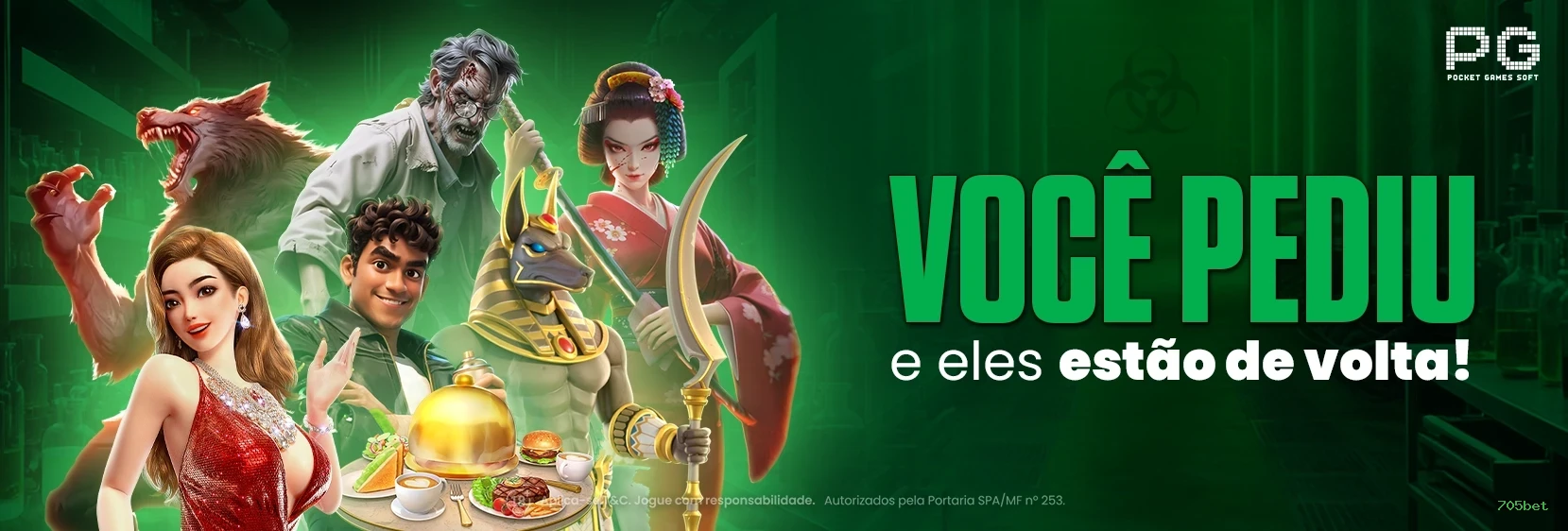 Imagem promocional das apostas esportivas da 705bet